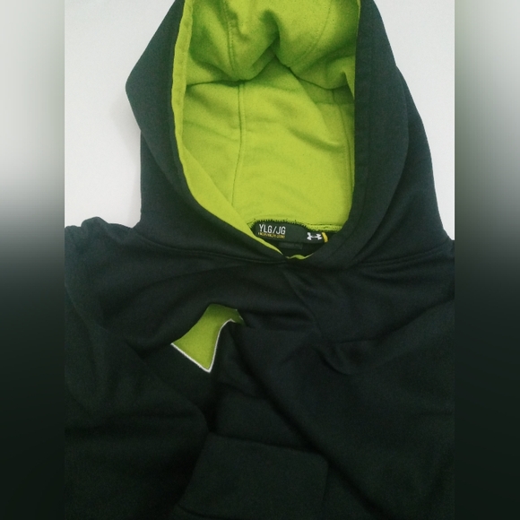 Under Armour Boys Hoodie Size L Black Color - Picture 5 of 9